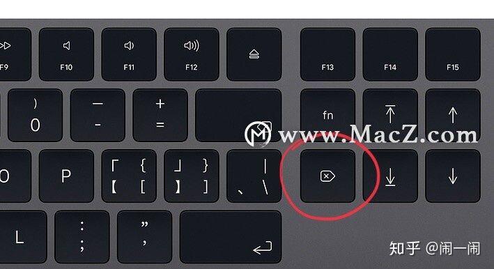 mac键盘delete在哪里(mac键盘delete键)