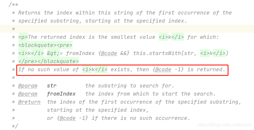 java中indexof方法