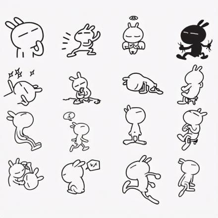 兔斯基表情含义图解(兔斯基表情含义详解,看图秒懂)
