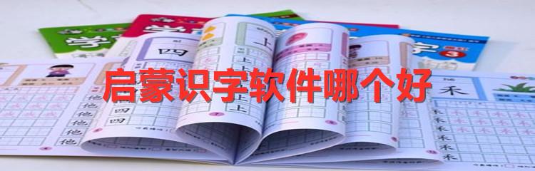 识字软件哪个好(识字软件精选,儿童识字启蒙指南)