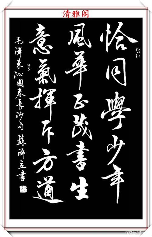 行书书法欣赏(行书书法欣赏,线条流畅灵动之美)