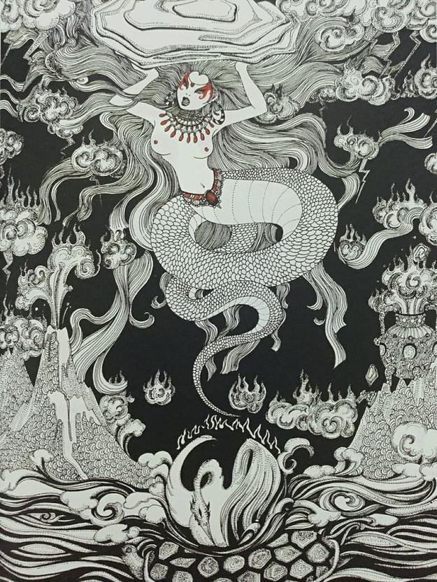 山海经谁吞噬了女娲(女娲是山海经里面的吗)