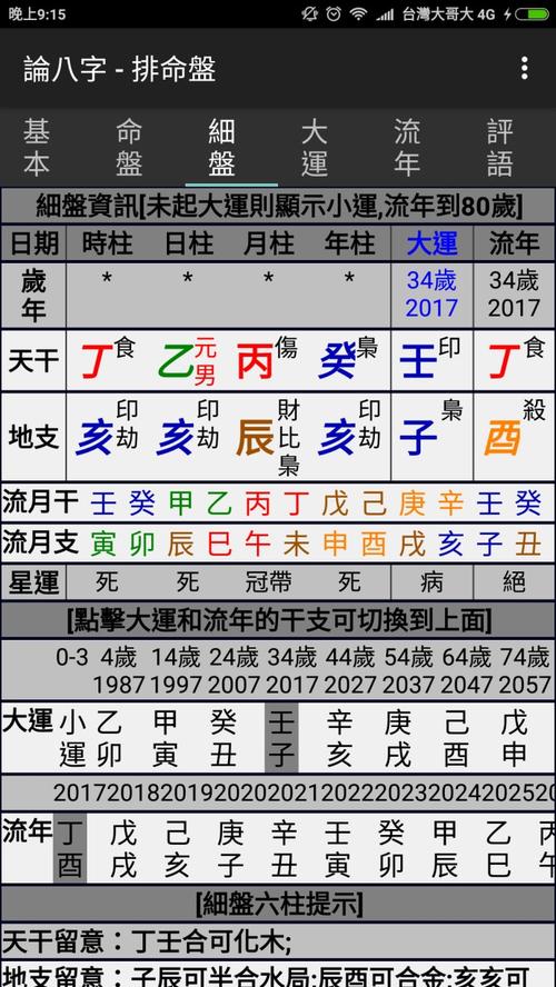 生辰八字算命免费(周易八字免费测算)