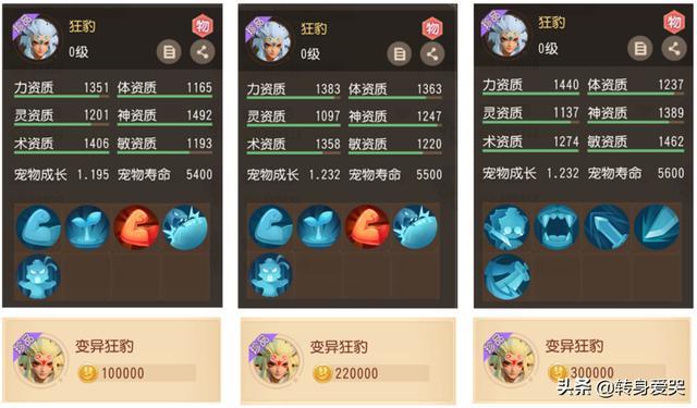 梦幻西游成长和资质(梦幻宝宝资质影响多少属性)