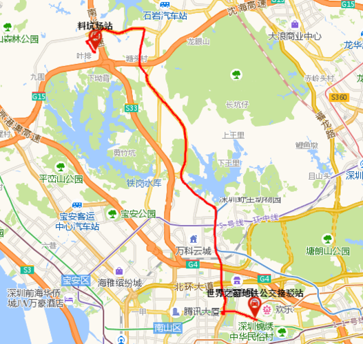 深圳公交线路查询(深圳公交线路查詢,輕鬆暢遊深城)