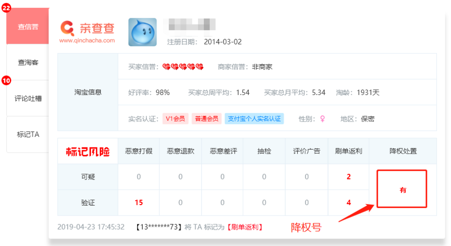 淘宝号降权查询(淘宝号降权查询：快速了解店铺异常状况)
