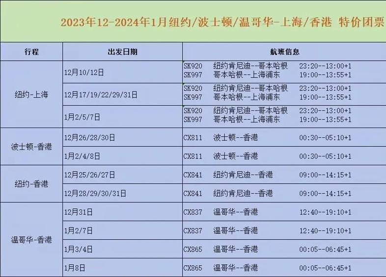 打折机票查询(国际特价机票)