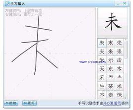 查字典手写输入(手写 查汉字)