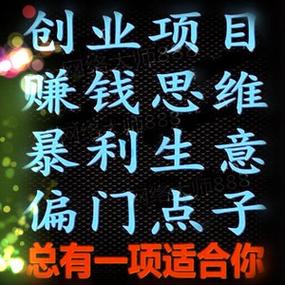 76个偏门小生意(7个月入百万的偏门生意)