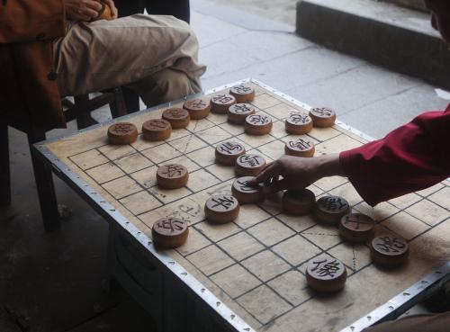 中国象棋真人对战(真人象棋对决)
