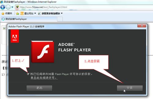 安装flashplayer(flash插件使用方法)
