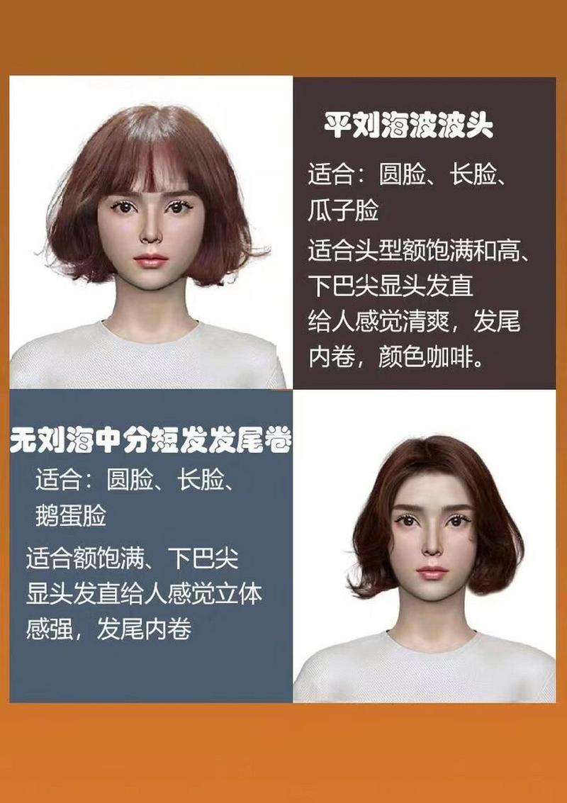 扫一扫脸型配发型(扫一扫我适合什么发型)