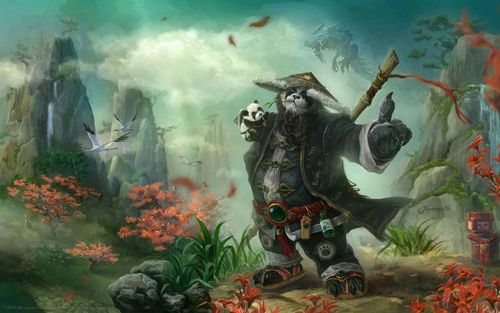 魔兽世界熊猫人种族天赋好吗(魔兽世界熊猫人一个都不能少)