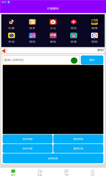 柠檬解析软件
